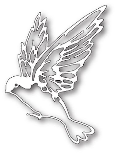 Трафарет птицы