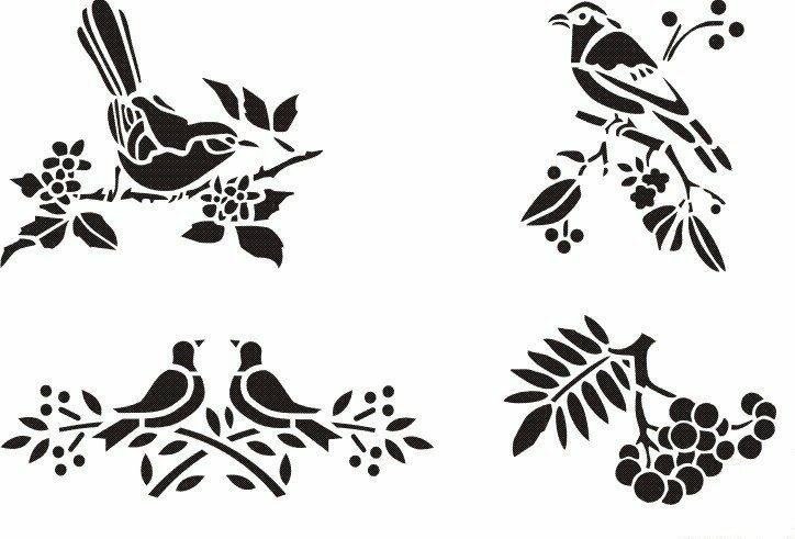 Трафареты для декора