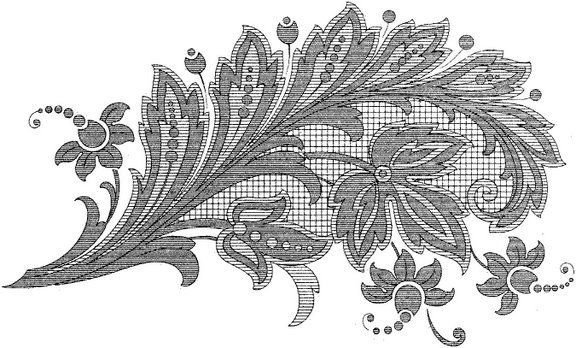 Узоры цветов для вышивки