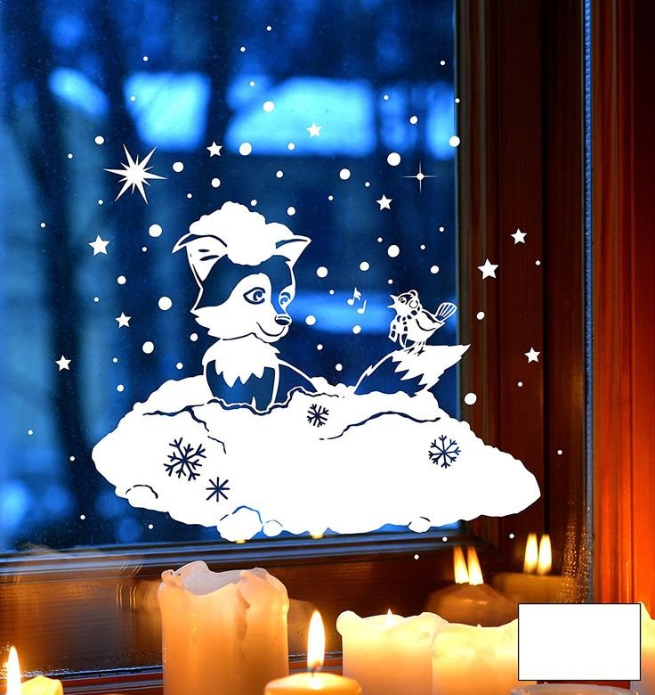 Новогодние окна