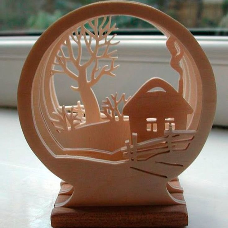 Сувениры из дерева лазерная резка