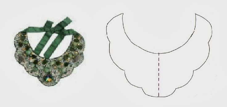 Украшение воротник