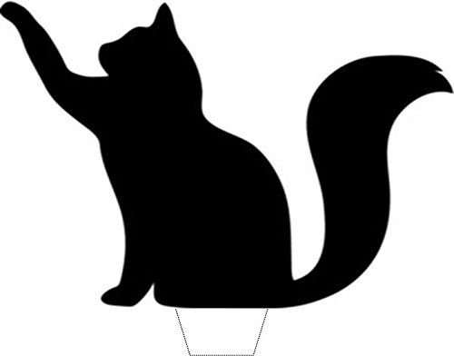 Трафарет кошки