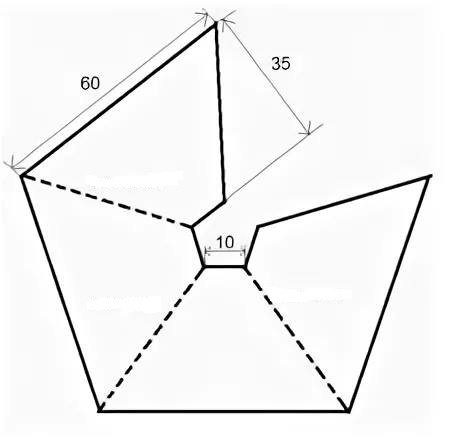 Голограмма пирамида чертеж