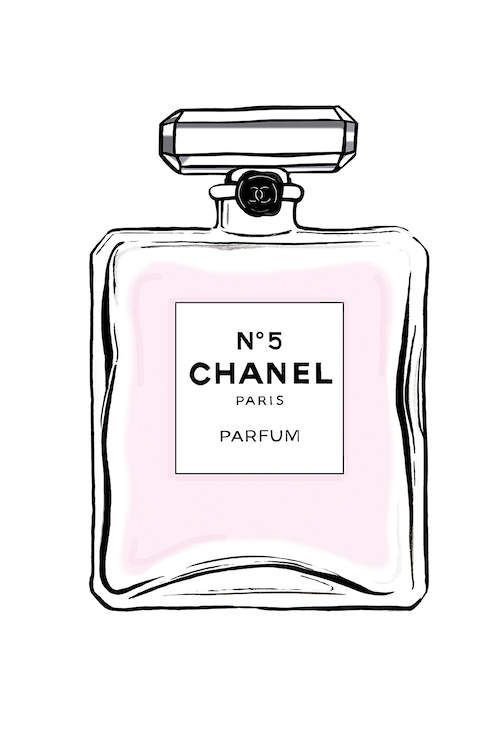Шанель номер 5 черный флакон
