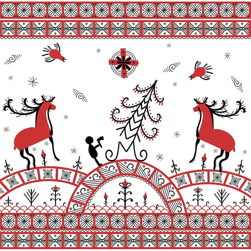 Мезенская (палащельская) роспись