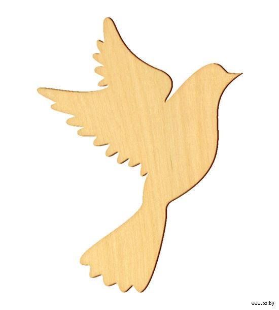 Птица из фанеры заготовка