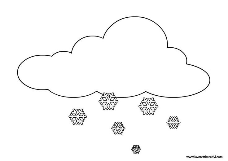 Новогодние облака трафареты на окна