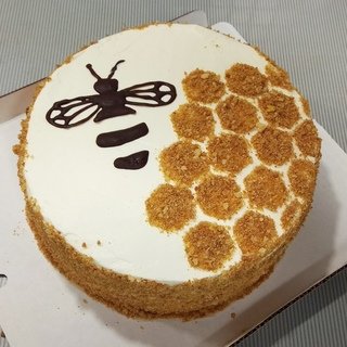 Трафарет для украшения медовика