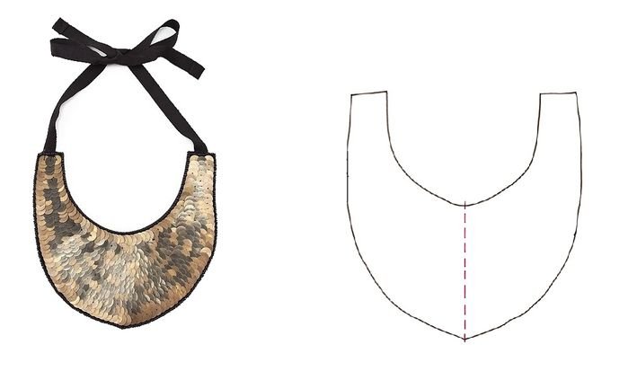 Лекало для колье