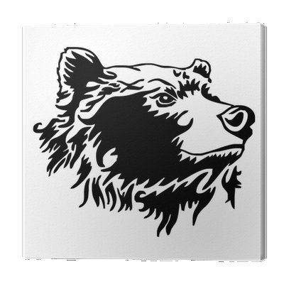 Медведь векторное изображение