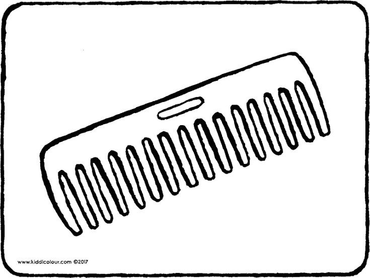 Трафарет Расчески
