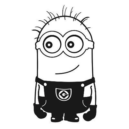 Миньоны чб