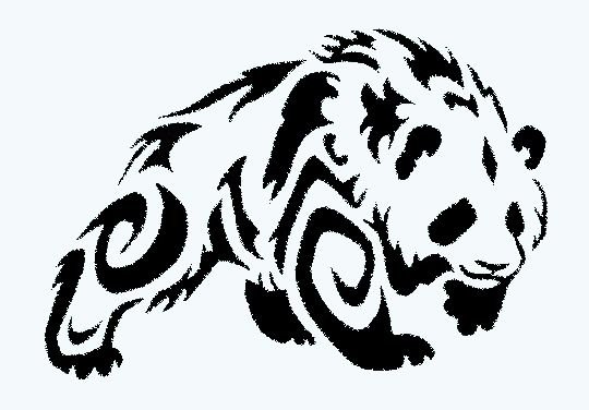 Медведь эскиз