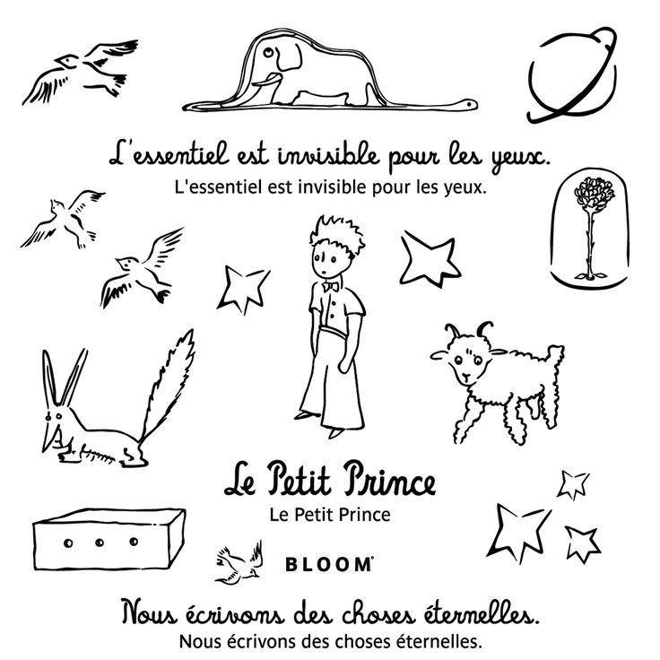 Эскизы татуировок маленький принц