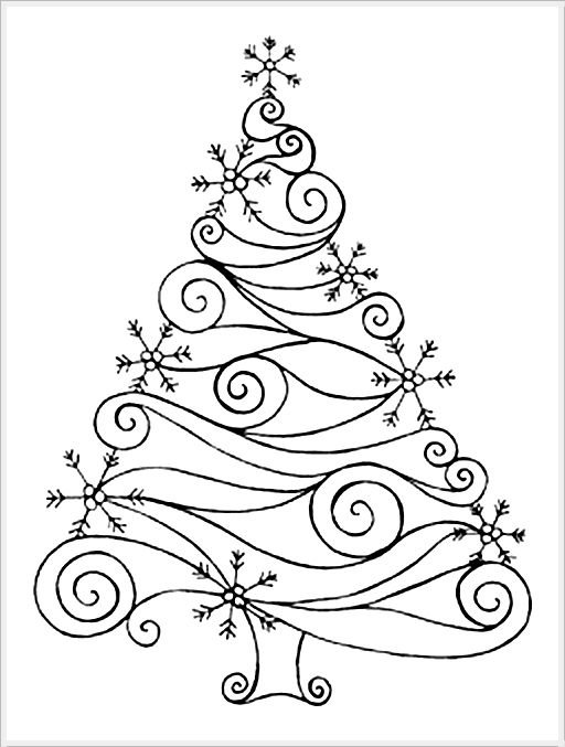 Новогодний узор рисунок