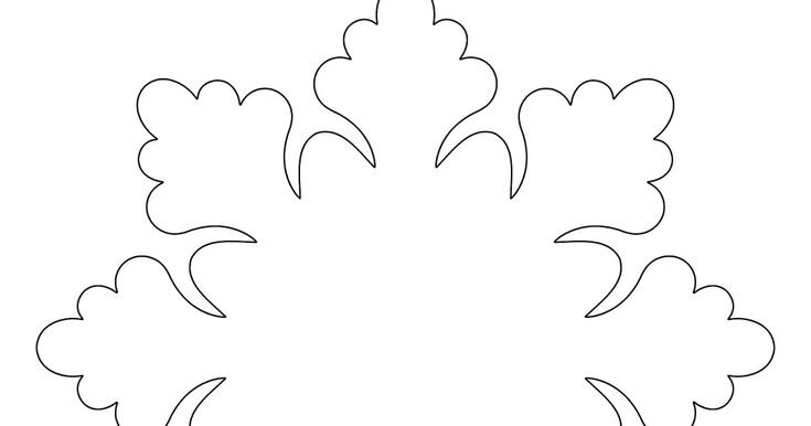 Шаблоны снежинок