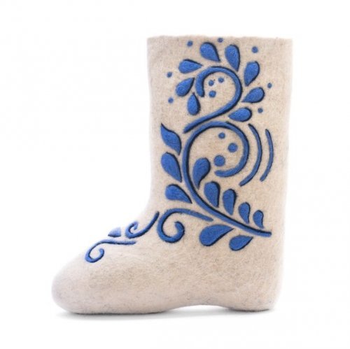 Валенки расписные Гжельские