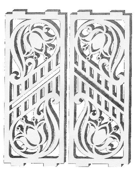 Прорезная резьба по дереву орнаменты узоры