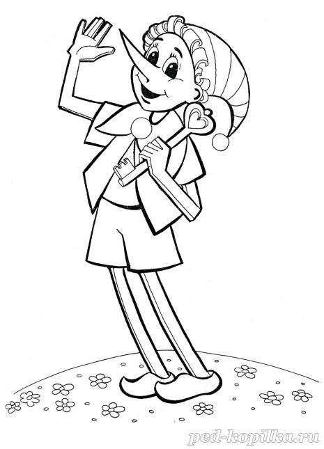 Буратино золотой ключик Мальвина