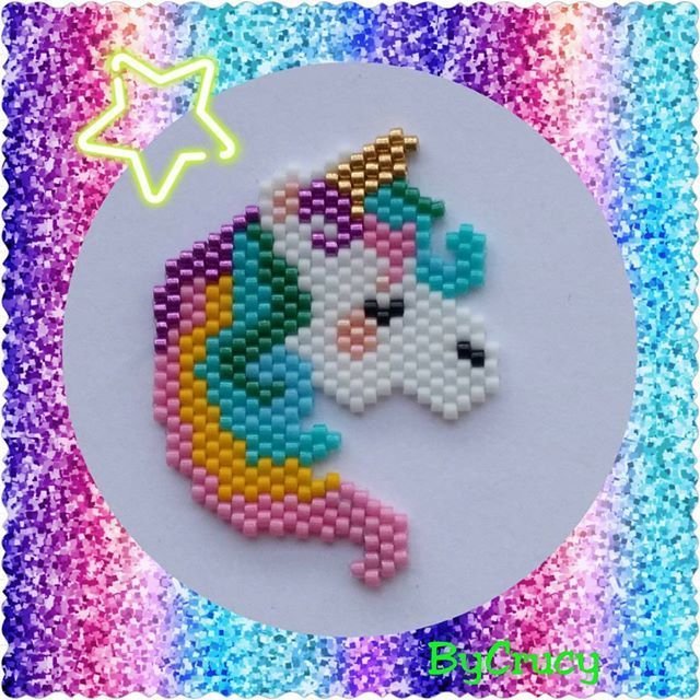 Аква Бидс Единорог