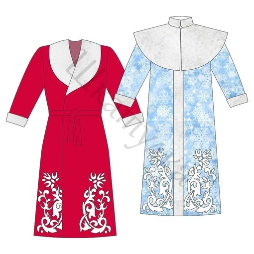 шуба деда мороза