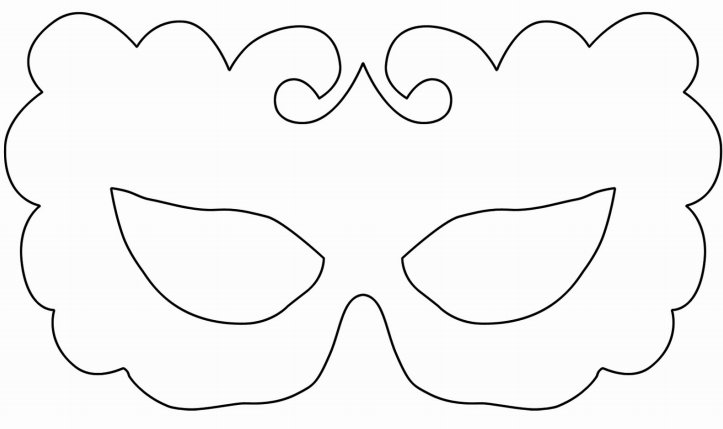 Трафарет - маска