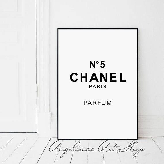 Трафарет Шанель 5