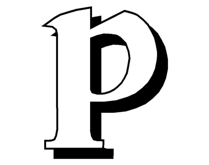 буква p