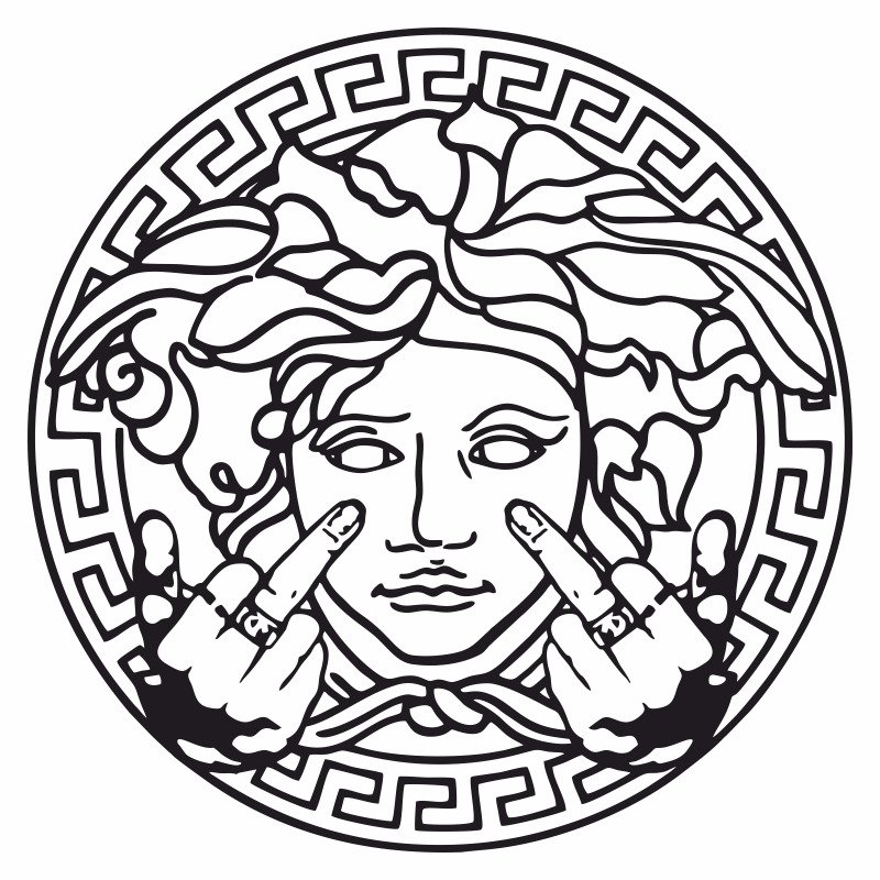 Символ Версаче медуза Горгона