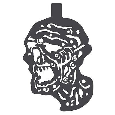 Логотип из головы зомби