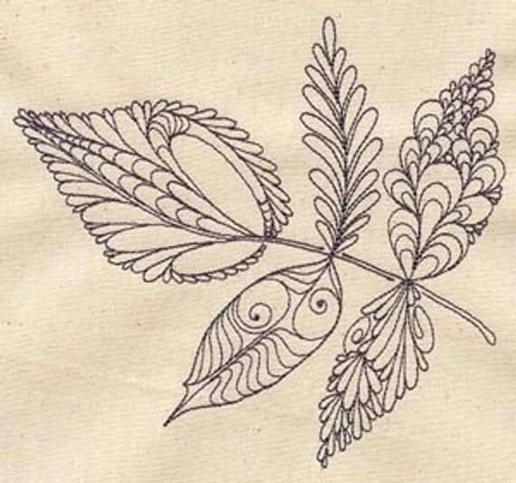 Узоры для джутовой филиграни