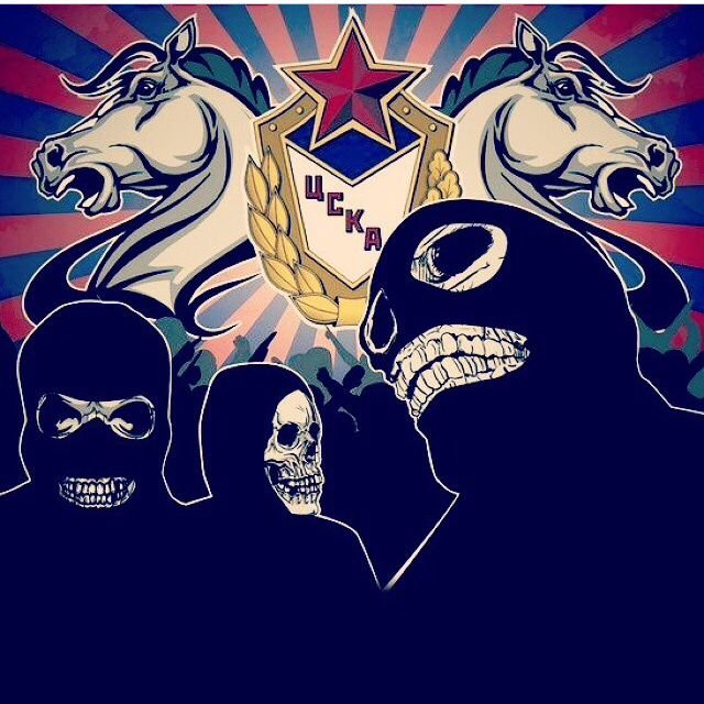 Логотипы футбольных хулиганов