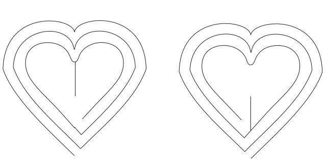 Сердце для вырезания