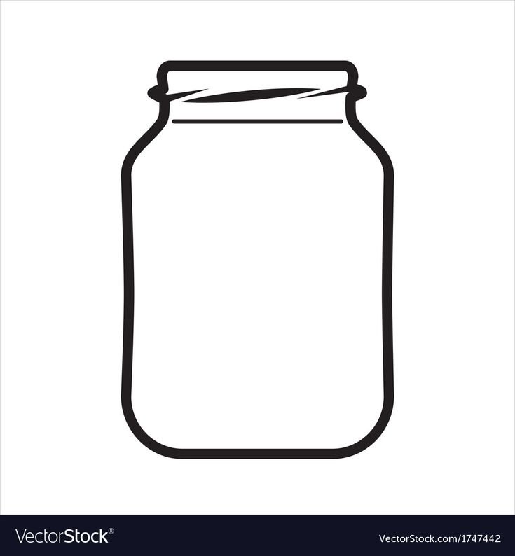 Баночки заготовки для рисования