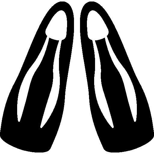 Силуэт ласты