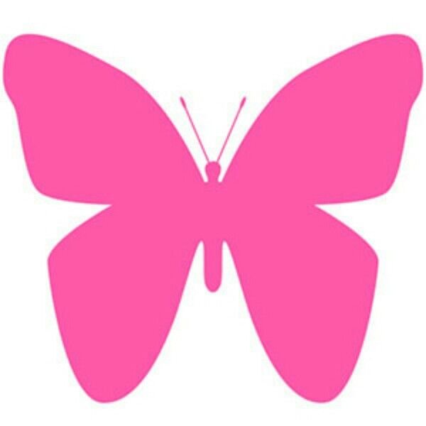 Красная бабочка