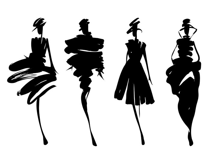 Женский силуэт