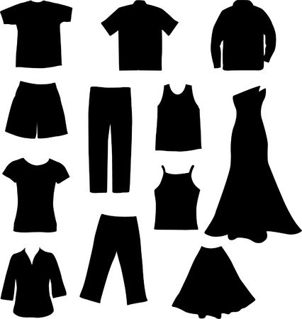 Одежда контур