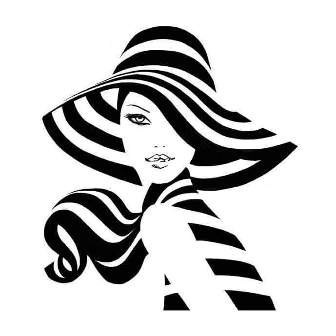 Женщина рисунок