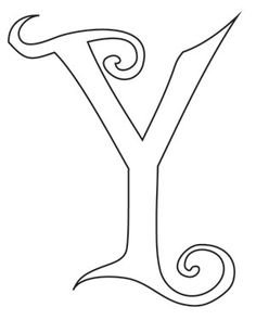 Вытынанки буквы алфавита