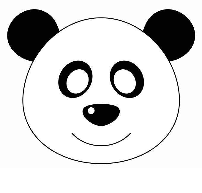 Мордашки животных для аппликаций