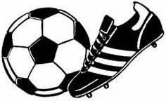 Футбол вектор чб
