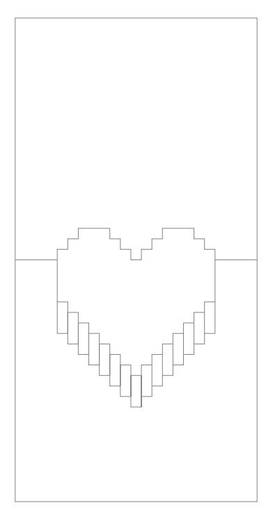 Схема объемного сердца
