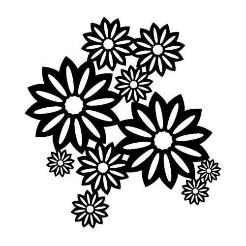 цветы на машине