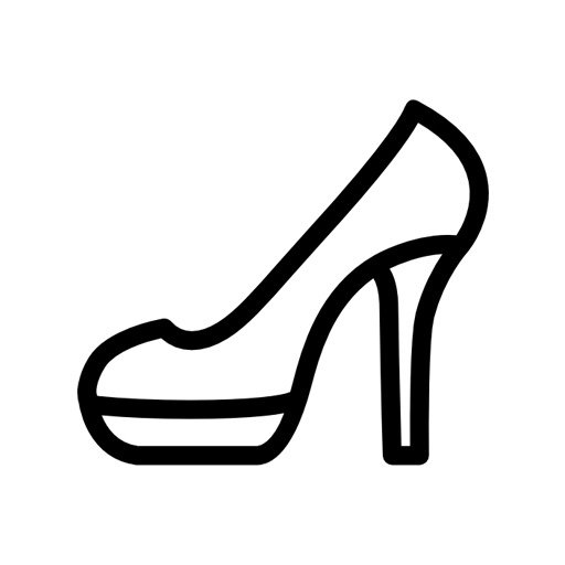 Трафарет каблука