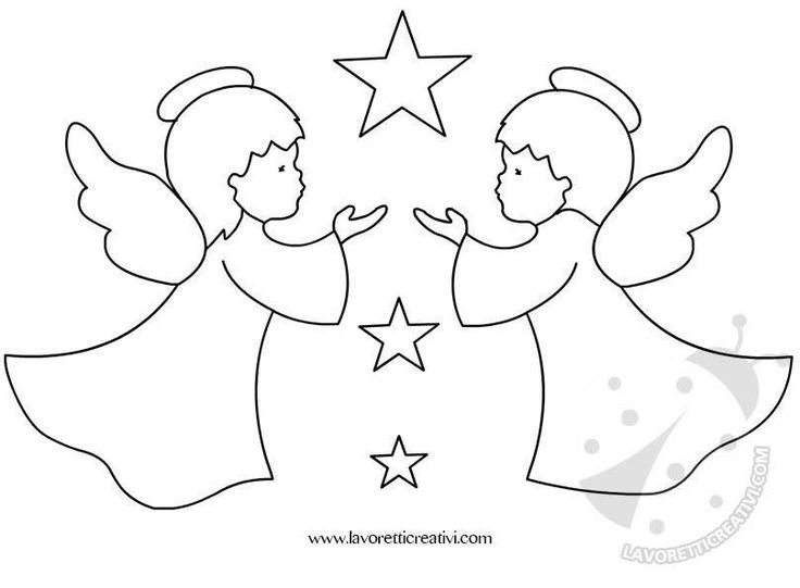 Аппликации к Рождеству для детей