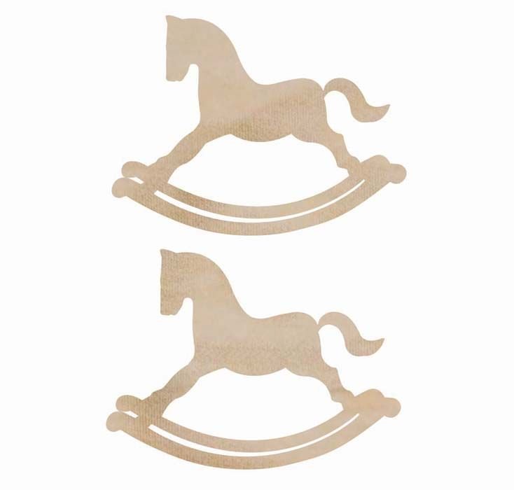 Лошадка-качалка деревянная заготовка