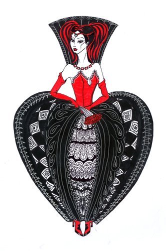 Пиковая дама рисунок