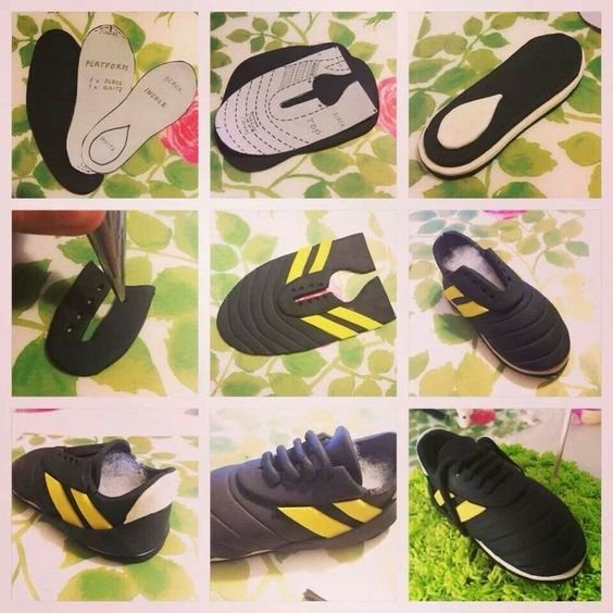 Кроссовки из мастики